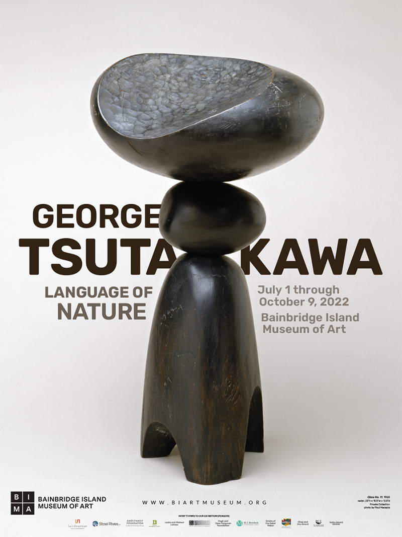 George Tsutakawa: Language of Nature - Exhibition Poster