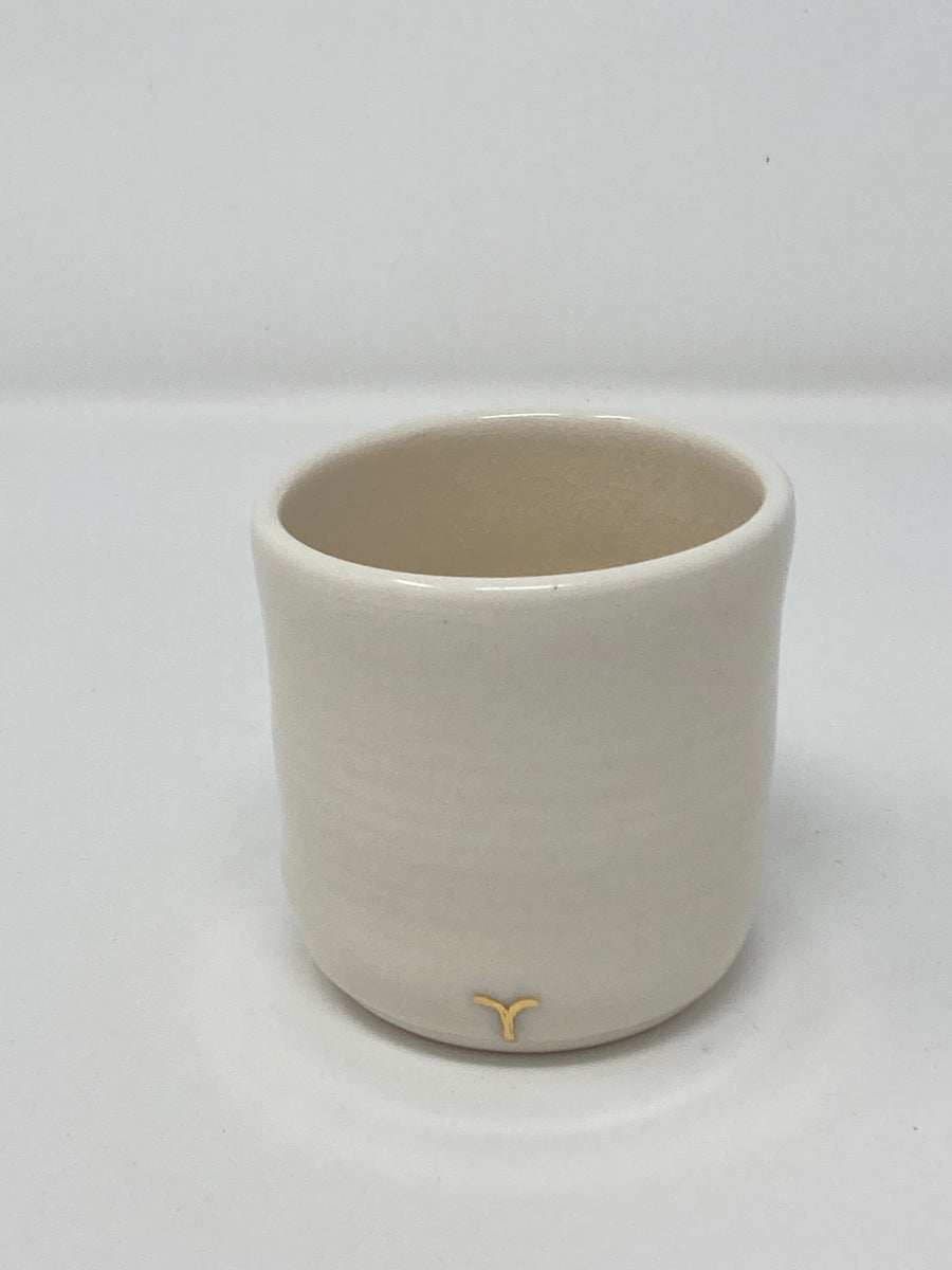 Porcelain Votives by K2 Clay