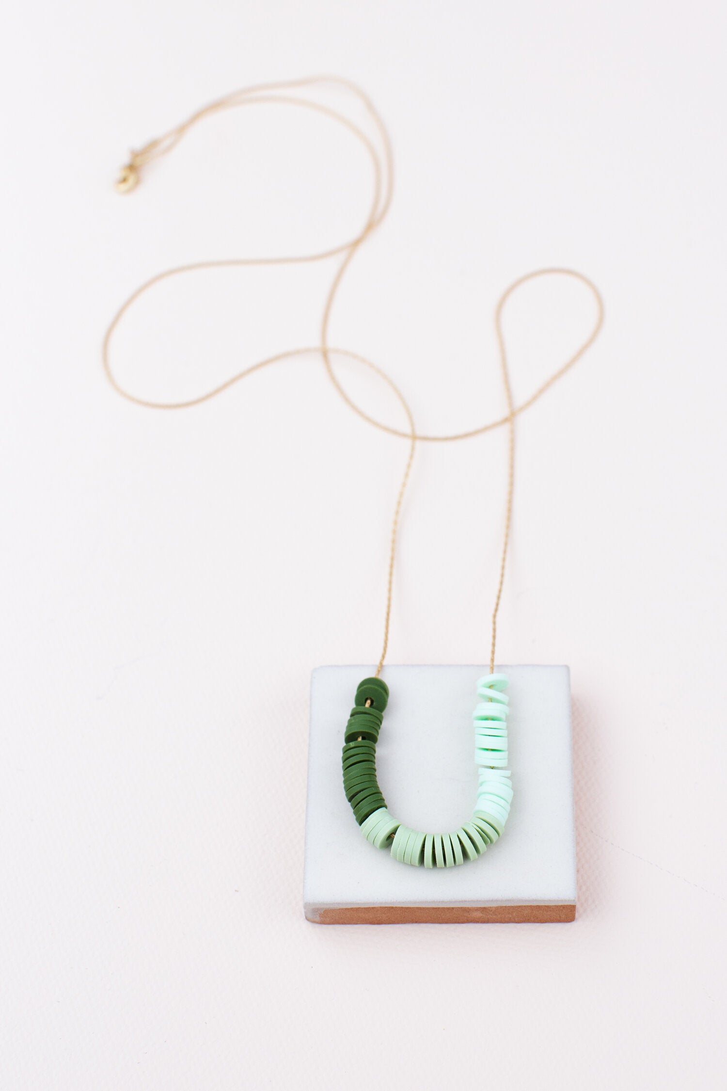 Summer Fun Color Block Necklace by Samantha Slater