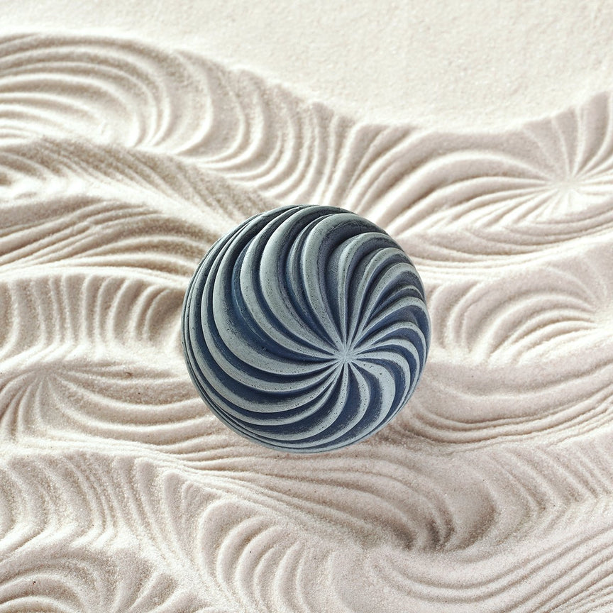 Spheres - Large - Swirls by Olander Earthworks