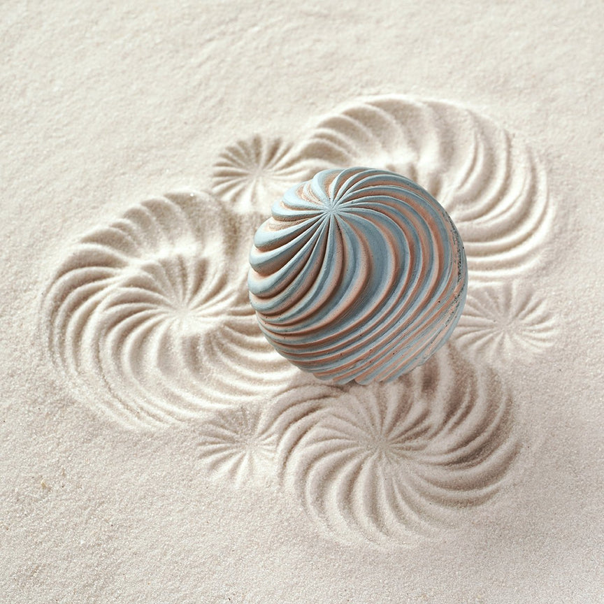 Spheres - Large - Swirls by Olander Earthworks