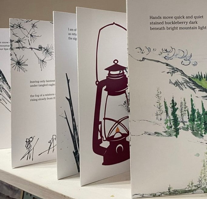 Methow Accordion Art Book