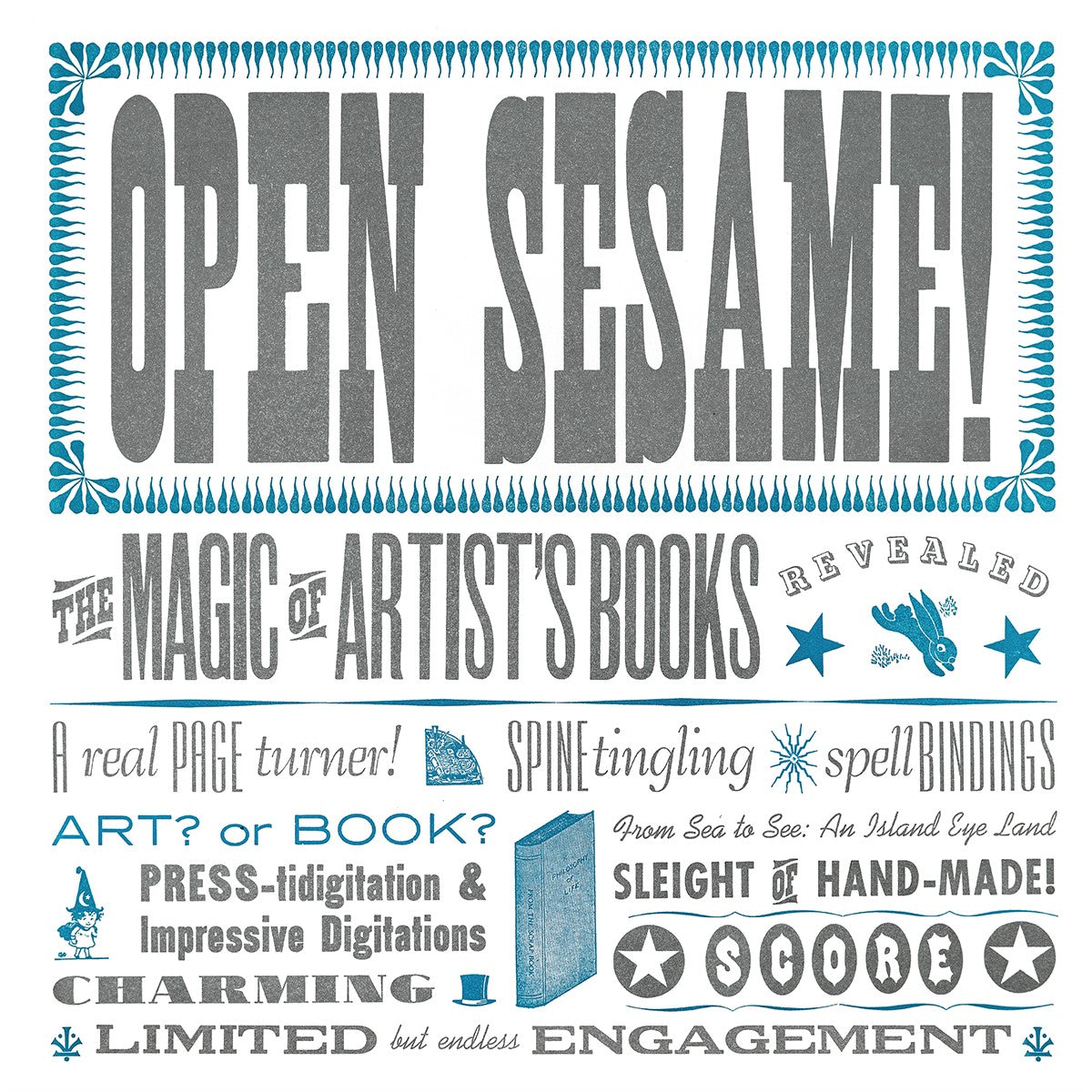 OPEN SESAME!: The Magic of Artist's Books Catalog | BIMA Museum Store