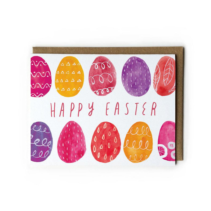 Pink Easter Egg Card by Honeyberry Studios