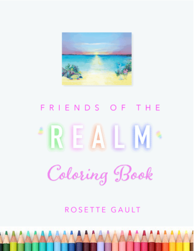 Friends of the Realm Coloring Book by Rosette Gault