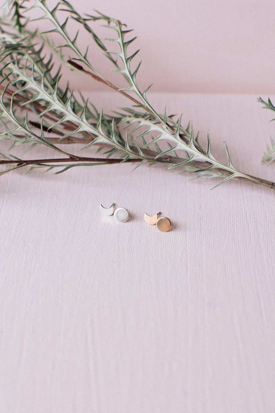 Moon Earrings by Samantha Slater