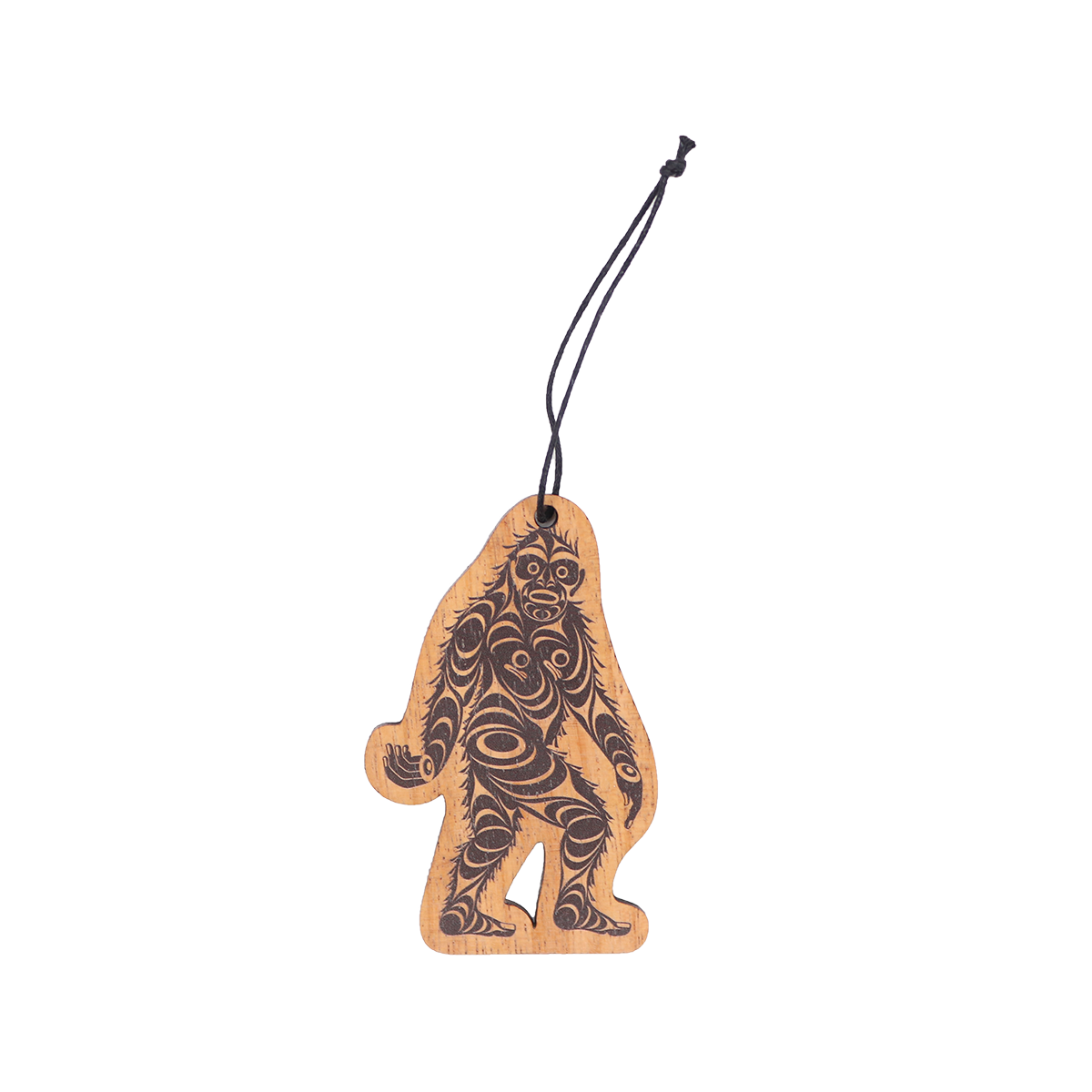 Sasquatch - Wood Ornament by Francis Horne Sr.