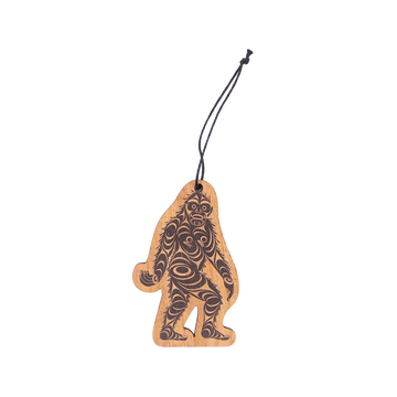 Sasquatch - Wood Ornament by Francis Horne Sr.