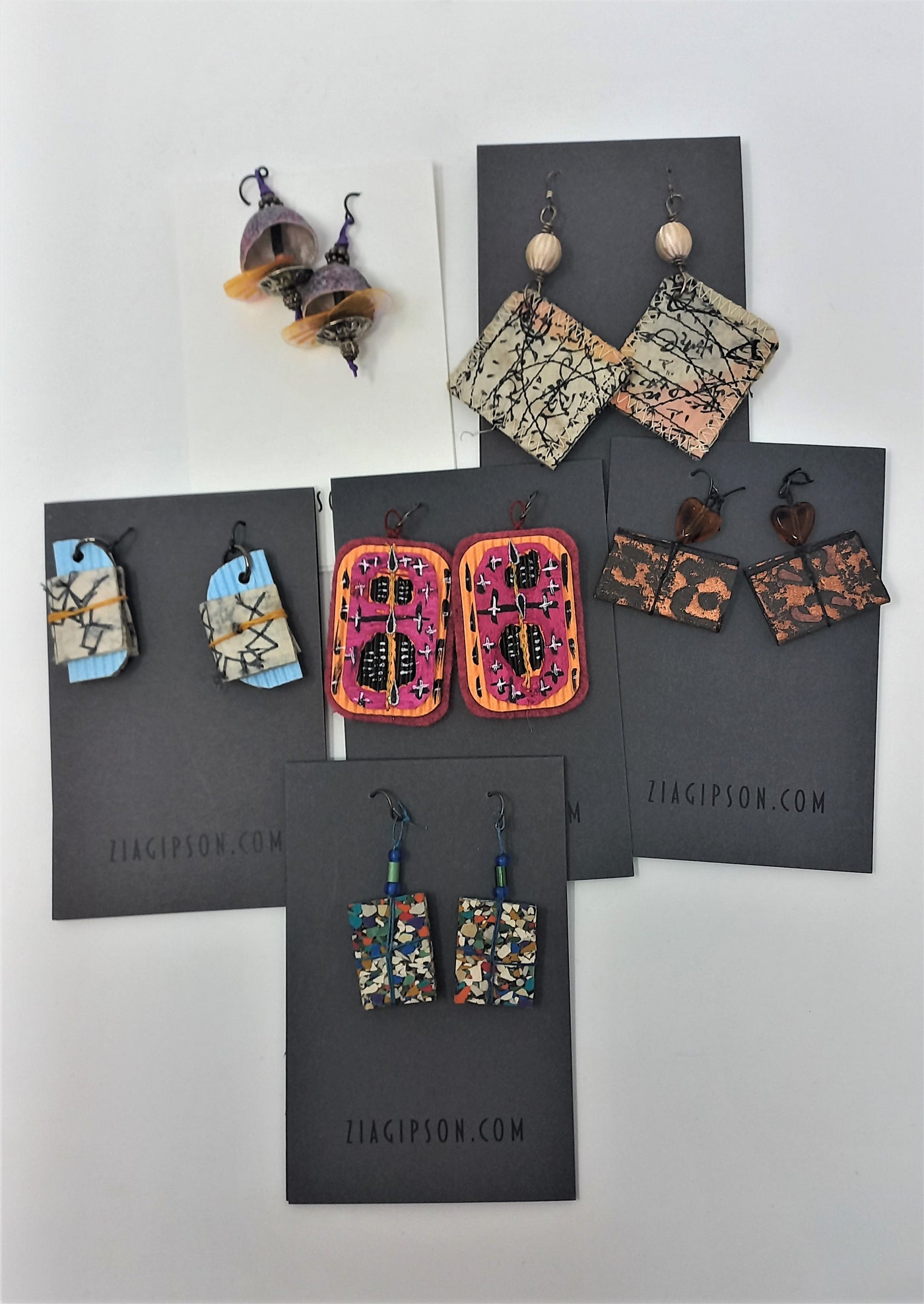 Assorted Earrings by Zia Gipson