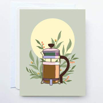 Greeting Card- French Press
