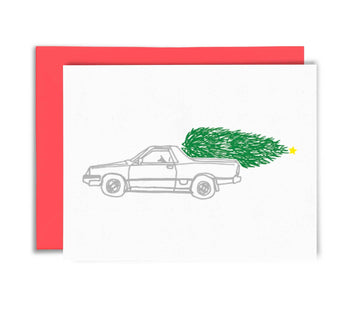 Subaru Brat Car Card