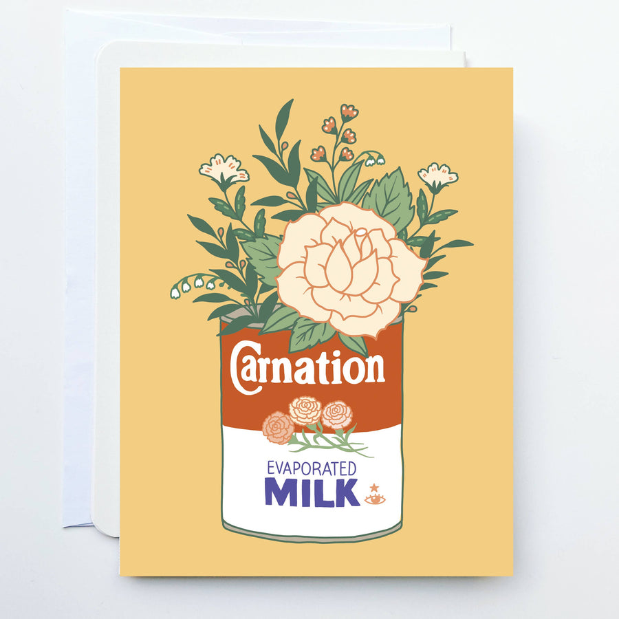 Greeting Card-Carnation Milk