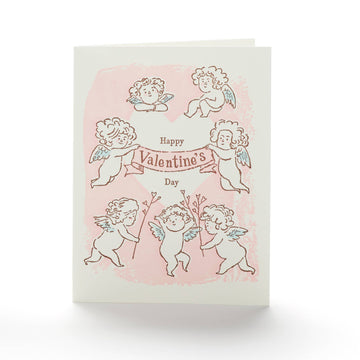 Cupids Happy Valentien's day Notecard