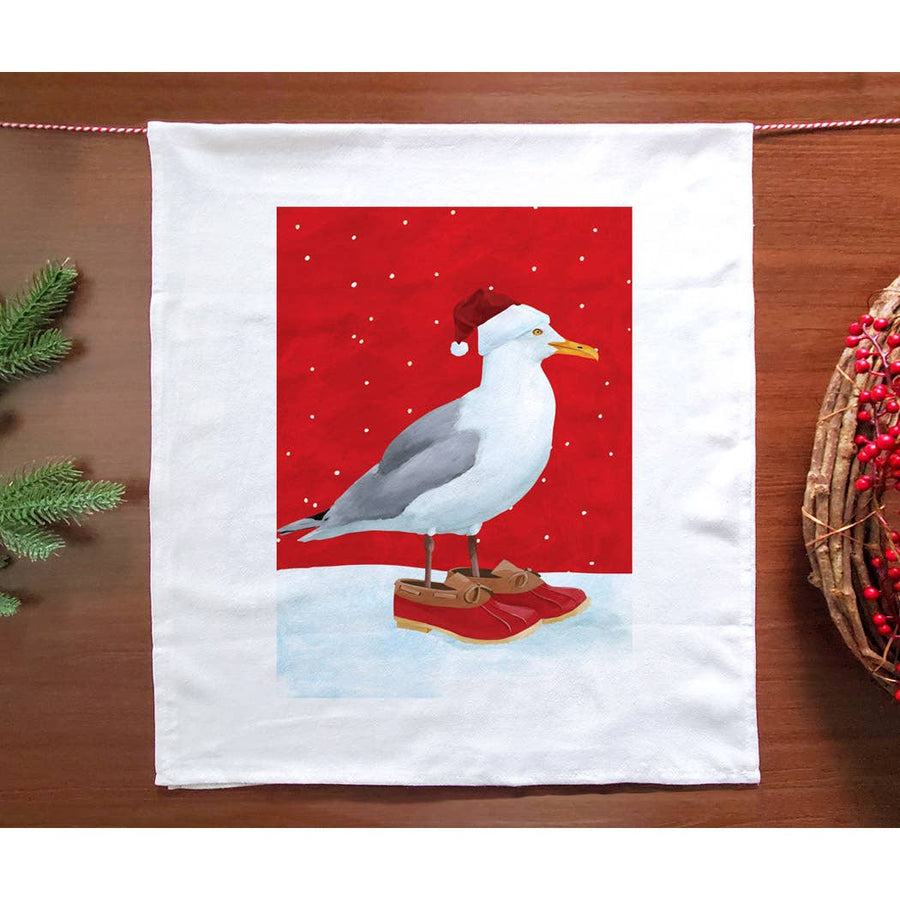 Seagull Holiday Kitchen Towel
