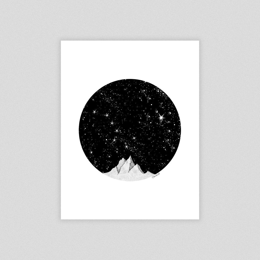 Big Dipper Art Print by Nick Alan Art