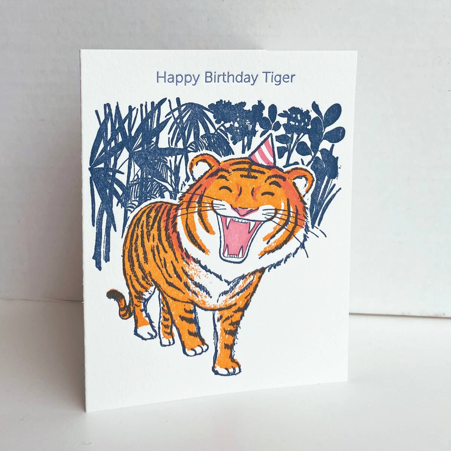 Tiger Happy Birthday Notecard