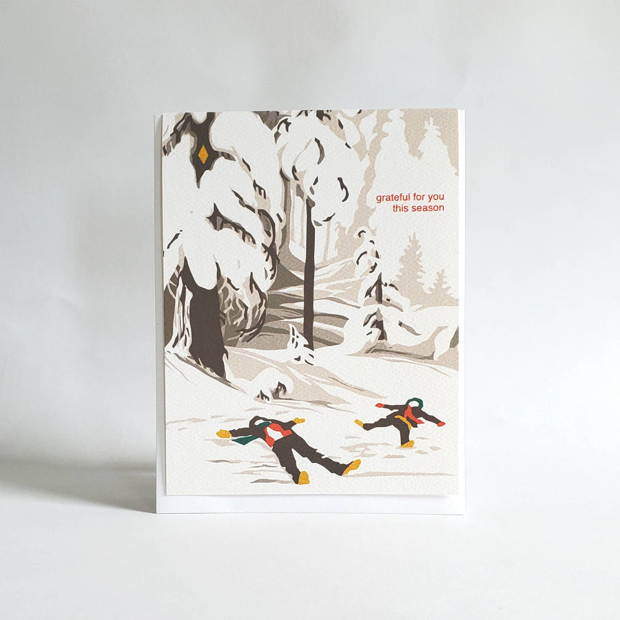 Grateful For You This Holiday Greeting Card, Christmas Card