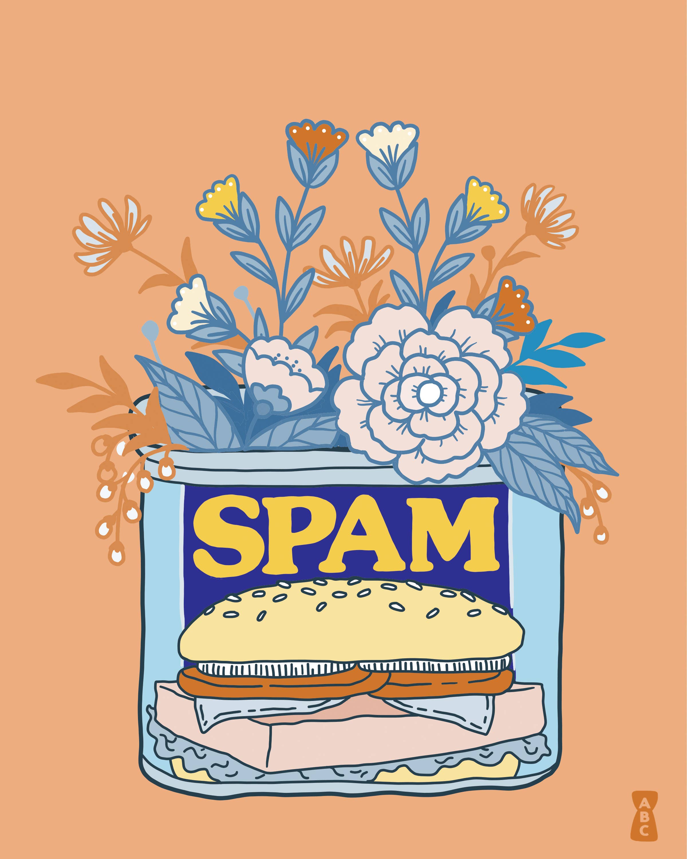 Spam Art Print (8x10)
