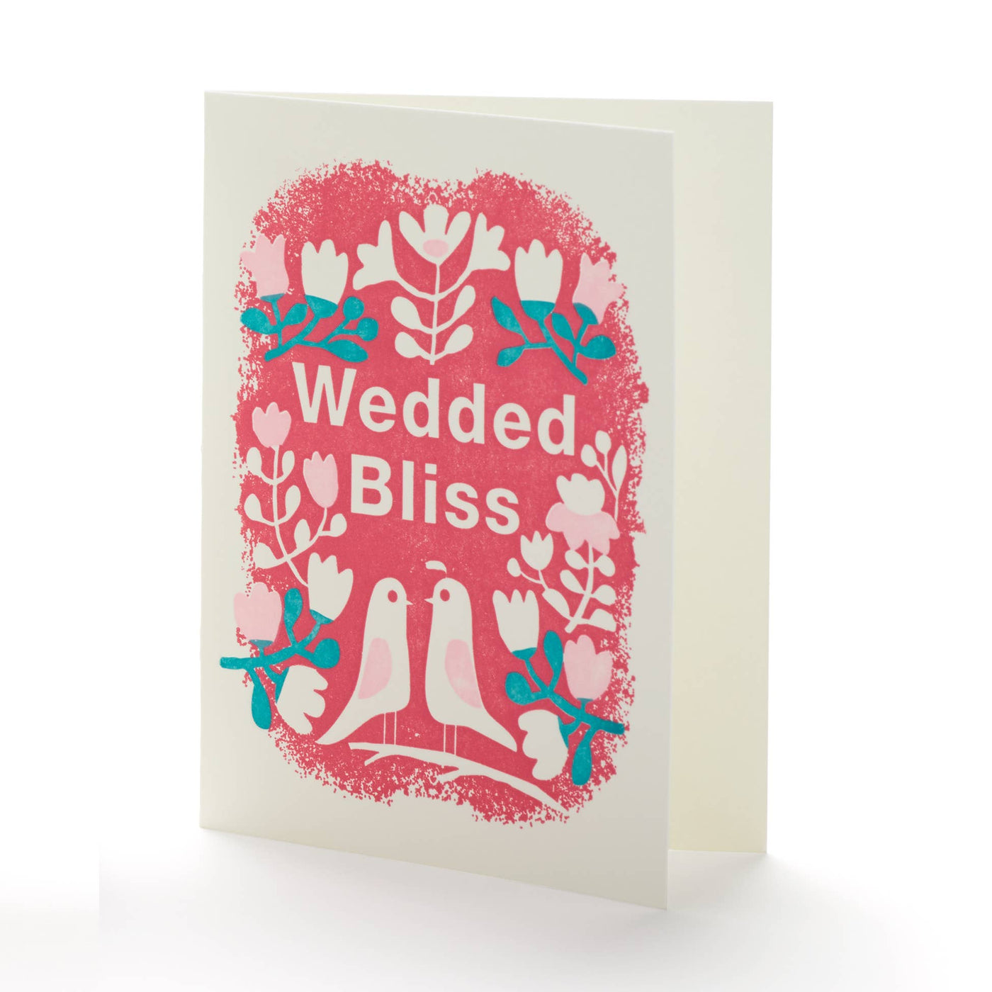 Love Birds "Wedded Bliss" notecard