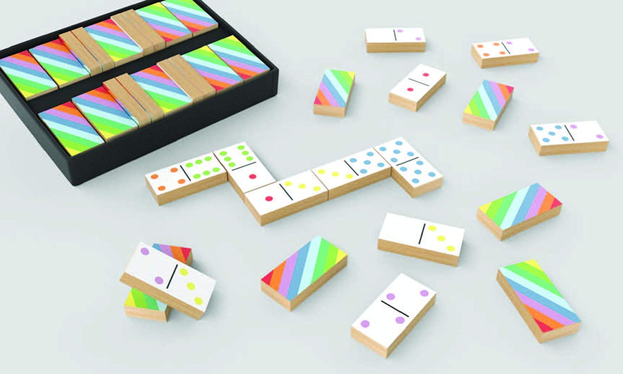 Bright Games Colorful Dominos Set