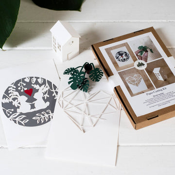 Paper craft kit for adults, DIY paper craft activity