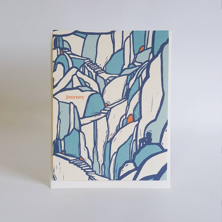 Journey Graduation Greeting Card