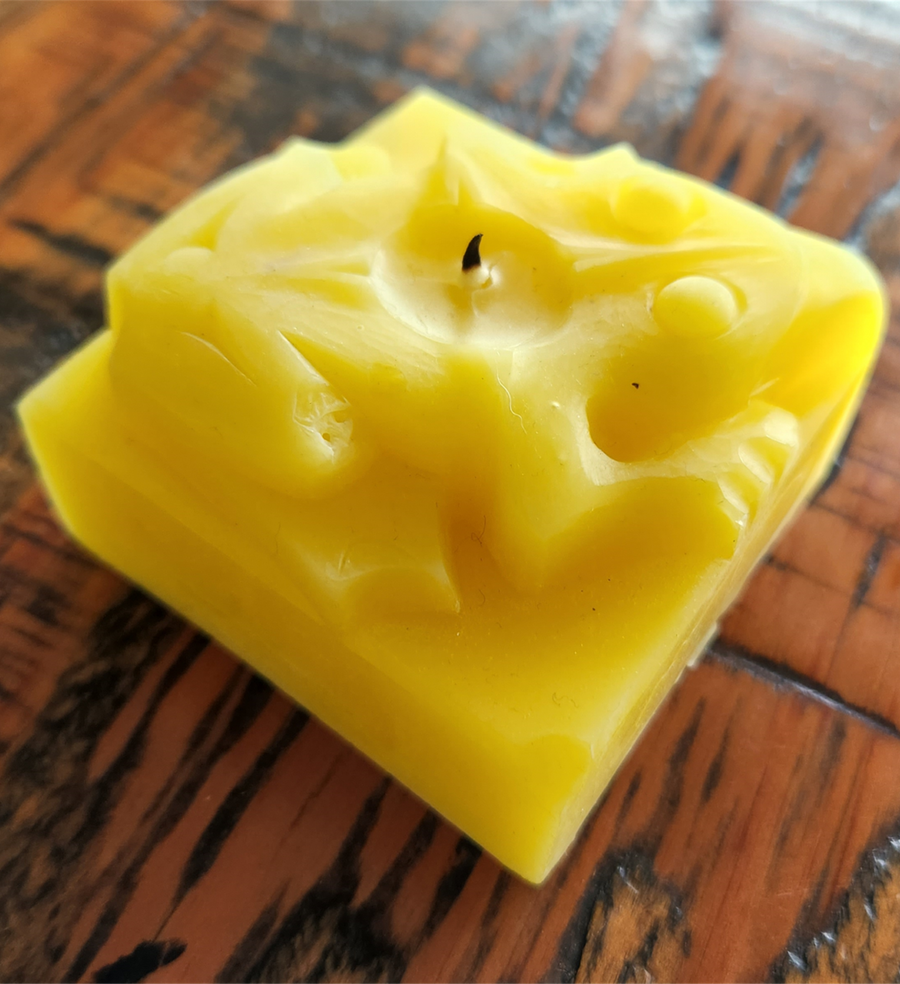 BeesWax Frog Candle by NoiseCat Art