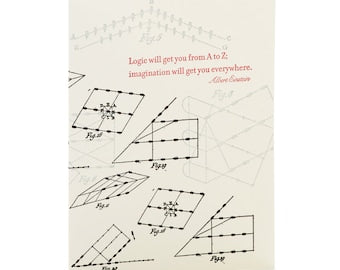 Logic Notecard by Ilee Papergoods Letterpress