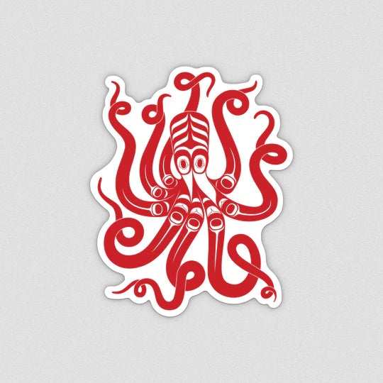 Octopus Sticker by Nick Alan Art